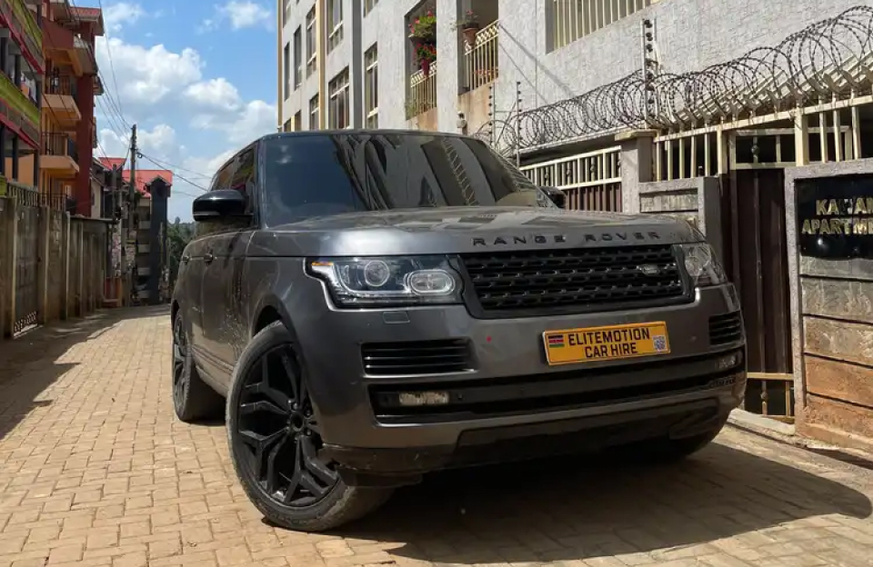 Range Rover Vogue Car Hire in Kenya — Luxury, Comfort & Power Combined